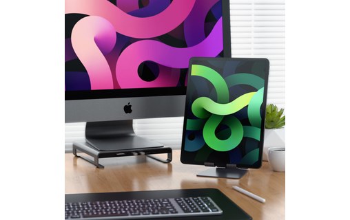 Satechi Support et Hub en aluminium pour iMac USB-C - Argent