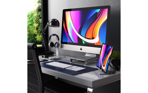 Satechi Support et Hub en aluminium pour iMac USB-C - Argent