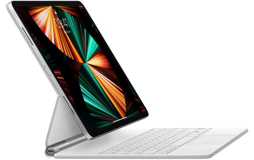 Apple Magic Keyboard pour iPad Pro 12,9" 2018 - 2022 - Clavier AZERTY - Blanc