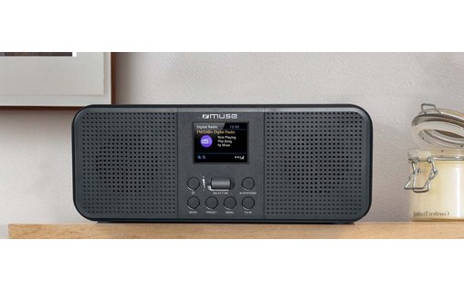 MUSE M-122 DBT - Radio de table DAB+ / FM et Bluetooth