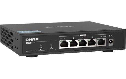 Switch Ethernet Qnap QSW-1105-5T 5 ports - 2,5 GbE