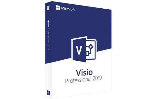 Microsoft Visio 2019 Professionnel - Clé licence à télécharger - Livraison rapid