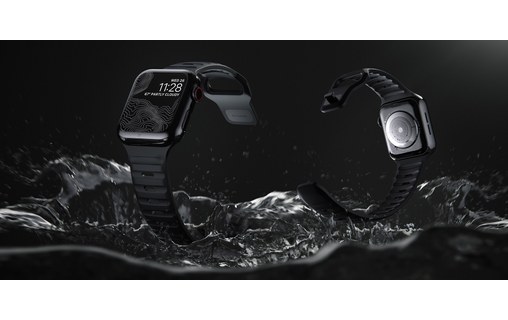 Nomad Sport Strap Noir - Bracelet pour Apple Watch 42/44/45 mm