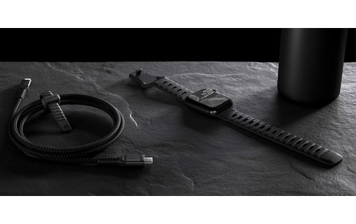 Nomad Sport Strap Noir - Bracelet pour Apple Watch 42/44/45 mm