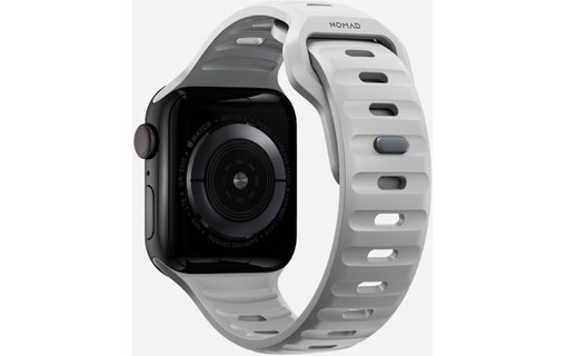 Bracelet Sport pour Apple Watch 38/40/41 mm - NOMAD Sport Strap - Gris
