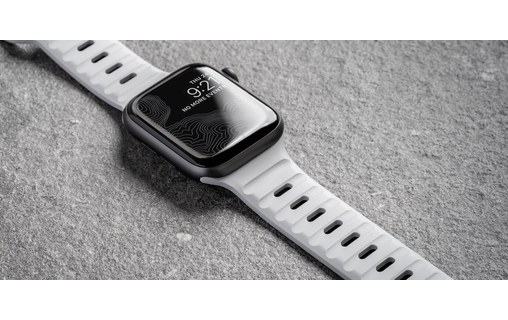 Bracelet Sport pour Apple Watch 38/40/41 mm - NOMAD Sport Strap - Gris