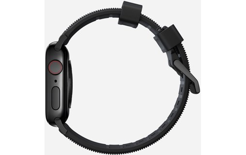 Nomad Rugged Strap Noir - Bracelet Apple Watch 38/40/41 mm