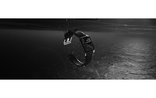 Nomad Rugged Strap Argent - Bracelet Apple Watch 38/40/41 mm