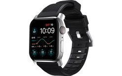 Nomad Rugged Strap Argent - Bracelet Apple Watch 42/44/45 mm