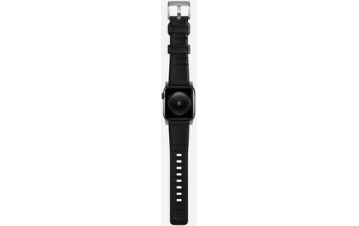 Nomad Rugged Strap Argent - Bracelet Apple Watch 38/40/41 mm