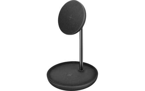 Chargeur sans fil compatible MagSafe pour iPhone/AirPods - Energea MagDisc Dock