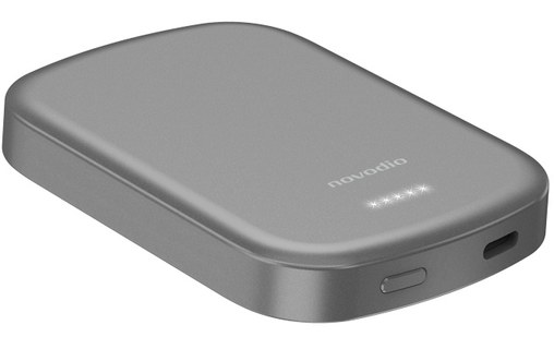 Novodio PureWatt Stick'n Go - Batterie externe sans fil magnétique 4200 mAh