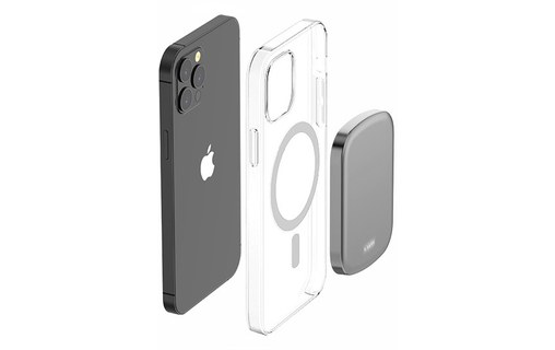 Novodio PureWatt Stick'n Go - Batterie externe sans fil magnétique 4200 mAh