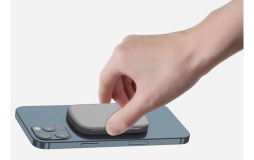 Novodio PureWatt Stick'n Go - Batterie externe sans fil magnétique 4200 mAh