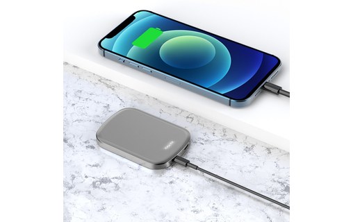 Novodio PureWatt Stick'n Go - Batterie externe sans fil magnétique 4200 mAh