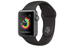 AppleWatch Series 3 - GPS - Gris Sidéral Bracelet Sport Noir - 42mm - - Apple