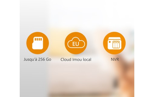 IMOU A1 2MP - Caméra IP Wi-Fi 1080p motorisée avec sirène