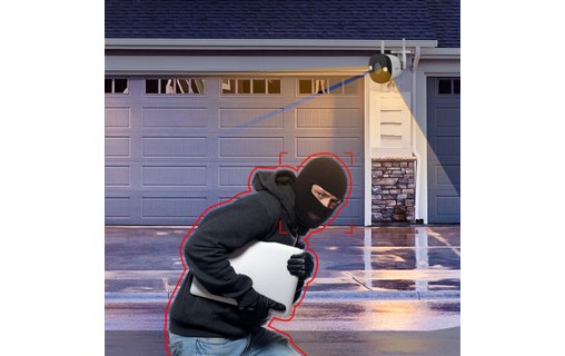 Caméra de surveillance sans fil extérieure projecteur/sirène - IMOU Bullet 2 4MP