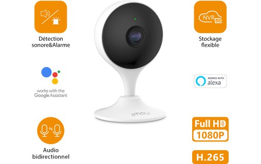 IMOU Cue 2 - Caméra IP Wi-Fi 1080p avec sirène
