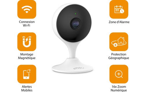 IMOU Cue 2 - Caméra IP Wi-Fi 1080p avec sirène