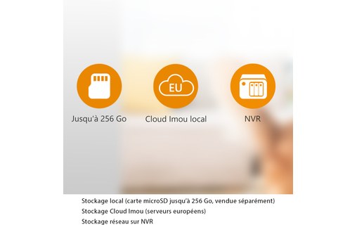 IMOU Cue 2 - Caméra IP Wi-Fi 1080p avec sirène