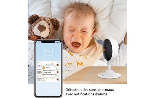 IMOU Cue 2 - Caméra IP Wi-Fi 1080p avec sirène