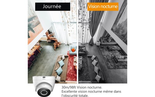 IMOU PoE Turret - Caméra IP dome Ethernet (RJ45) 1080p