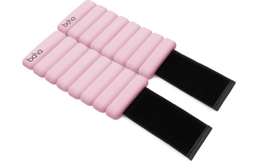 Bala Bangles Rose - 2 poids réglables pour poignets & chevilles - 0,5 kg chacun
