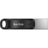 Clé Lightning et USB-A SanDisk iXpand 64 Go - Argent, Noir - USB 3.2