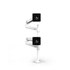Ergotron LX Series LX Dual Stacking Arm 101,6 cm (40") Pince Blanc