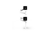 Ergotron LX Series LX Dual Stacking Arm 101,6 cm (40") Pince Blanc