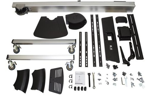 StarTech.com Chariot TV pour écran de 32" à 75" - Réglage de la hauteur sans eff