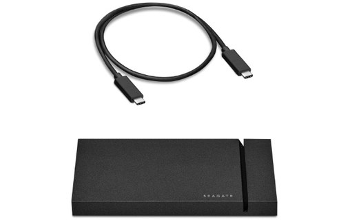 Seagate FireCuda 500 Go Noir - SSD externe USB-C