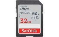 Carte SDHC SanDisk Ultra 32 Go, UHS-I