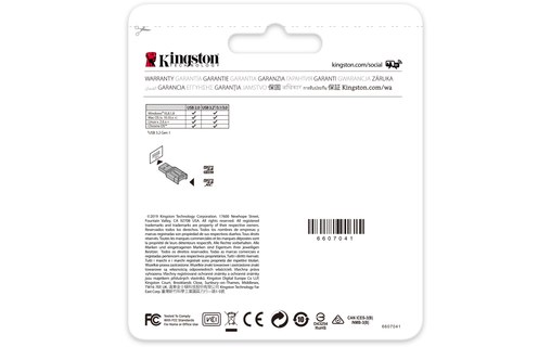 Kingston Technology MobileLite Plus lecteur de carte mémoire USB 3.2 Gen 1 (3.1