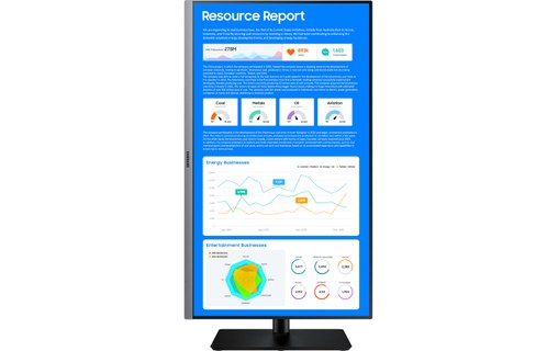 Écran 27" Samsung S27R650FDU - HDMI/DisplayPort/VGA