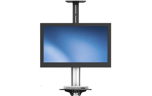 StarTech.com Chariot TV pour écran de 32" à 75" - Réglage de la hauteur sans eff
