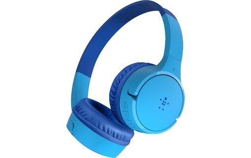 Belkin SoundForm Mini Bleu - Casque audio sans fil pour enfant