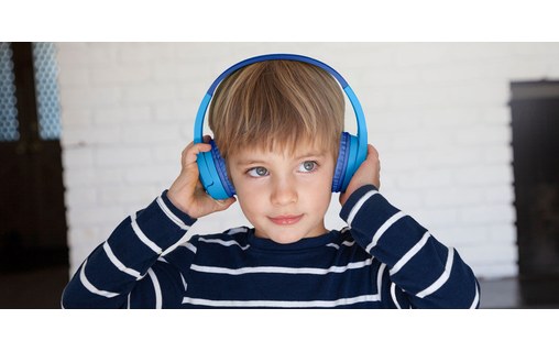 Casque Bluetooth Belkin SoundForm Mini pour enfants, Bleu