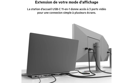 Station d'accueil USB-C 11 ports - Belkin Connect