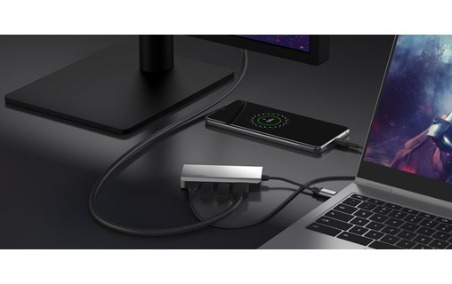 Belkin dock USB-C 4 en 1- Station d'accueil 4 ports HDMI, USB-A x 2, USB-C 100 W