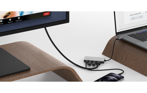 Belkin dock USB-C 4 en 1- Station d'accueil 4 ports HDMI, USB-A x 2, USB-C 100 W