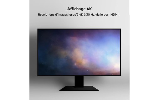 Belkin dock USB-C 4 en 1- Station d'accueil 4 ports HDMI, USB-A x 2, USB-C 100 W