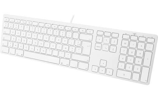 Novodio Touch Keyboard Evo - Clavier Mac USB AZERTY (Aluminium)