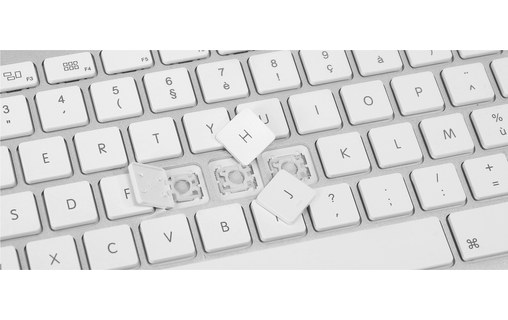 Novodio Touch Keyboard Evo - Clavier Mac USB AZERTY (Aluminium)