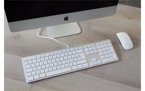Novodio Touch Keyboard Evo - Clavier Mac USB AZERTY (Aluminium)