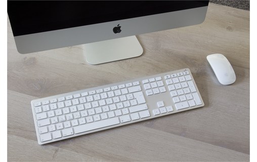 Novodio iSync Evo - Clavier Mac Bluetooth multi-connexion AZERTY (Aluminium)