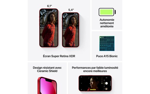 Apple iPhone 13 128 Go (PRODUCT)RED