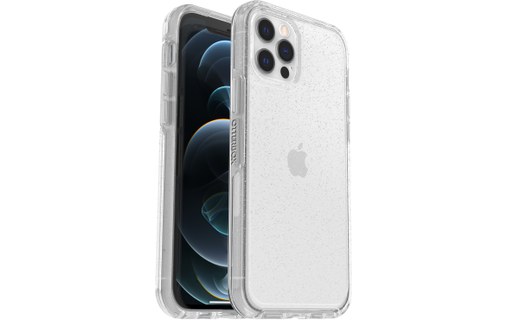 OtterBox Symmetry Clear Series pour Apple iPhone 12/iPhone 12 Pro, Stardust Glit