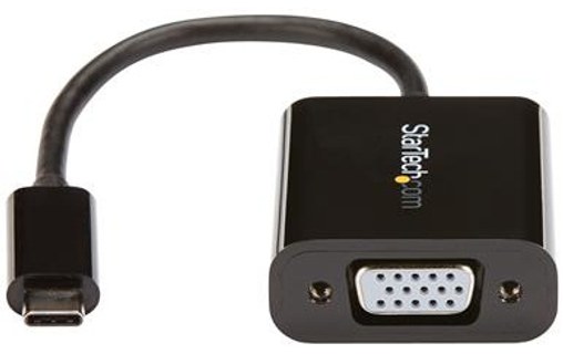 StarTech.com Adaptateur vidéo USB-C vers VGA - M/F - 1920x1200 / 1080p - Noir